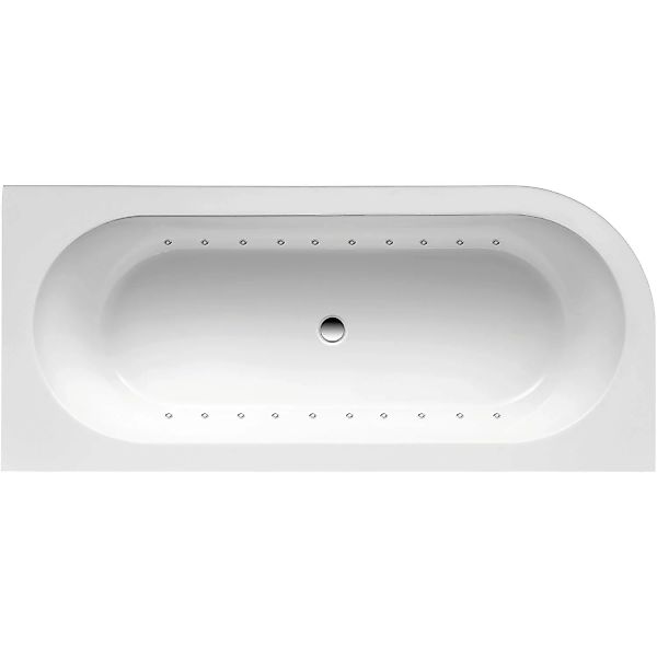 Ottofond Whirlpool Links Modena Corner Komfort-Lightsystem 178 cm x 78 cm W günstig online kaufen