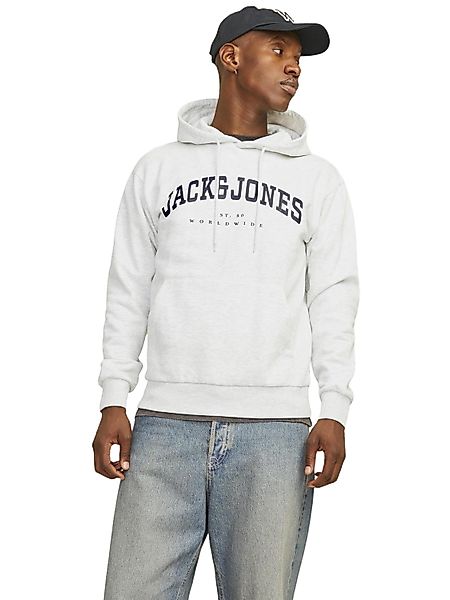 Jack & Jones Herren Hoodie Kapuzenpullover JJECALEB VARSITY- Relaxed Fit günstig online kaufen