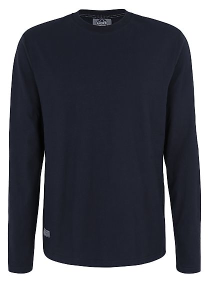 AHORN SPORTSWEAR Langarmshirt mit modernem Rundhalsausschnitt günstig online kaufen
