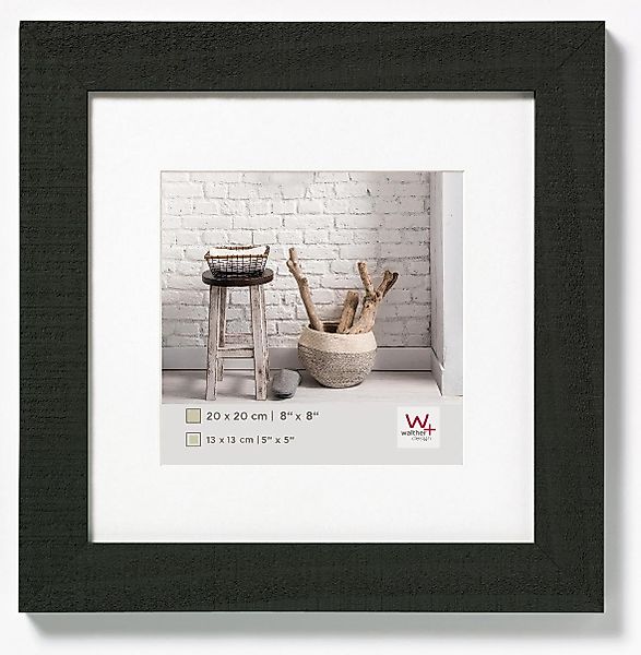 Walther Bilderrahmen Holzrahmen HO330B Home 30x30cm günstig online kaufen