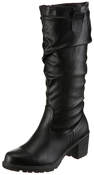 Aniston SHOES Stiefel mit slouchy Schaft mit Raffungen - NEUE KOLLEKTION günstig online kaufen