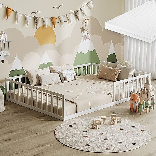 VitaliSpa® Kinderbett Minno, Weiß, 140x200 mit günstig online kaufen