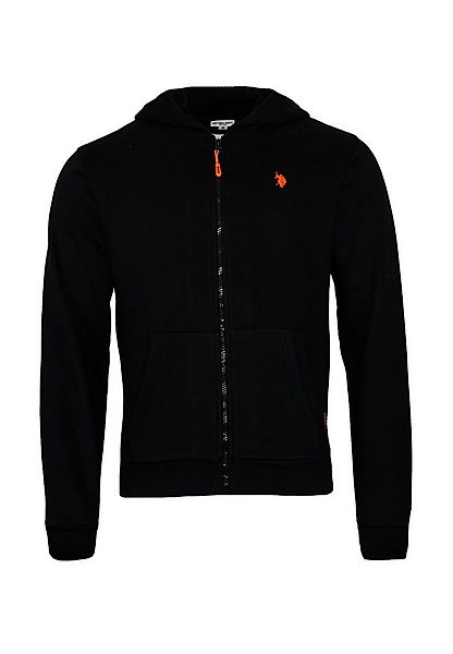 U.S. Polo Assn. Sweatjacke Sweatjacke Hoodie Orange Typ (1-tlg) günstig online kaufen