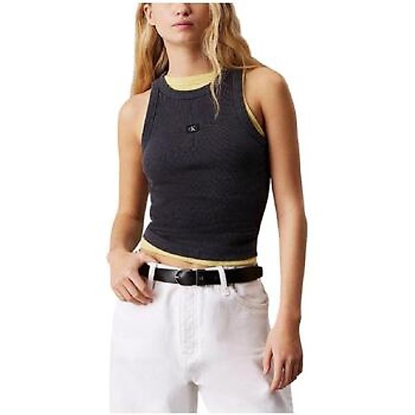 Calvin Klein Jeans  Tank Top WASHED WOVEN LABEL J20J225311 günstig online kaufen