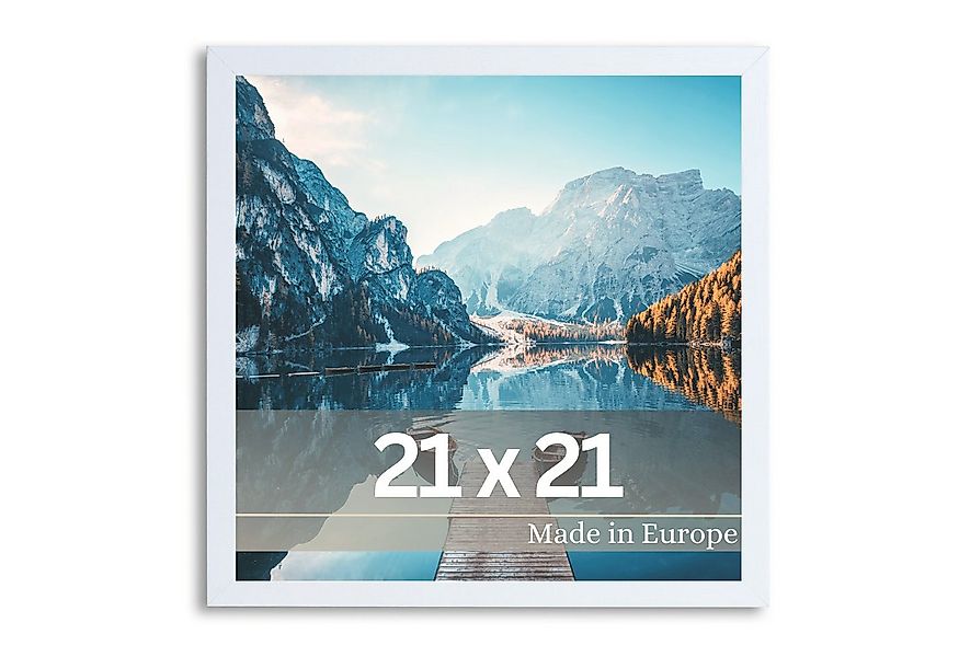 Victor (Zenith) Bilderrahmen Dali, Bilderrahmen Weiß 21x21, Bilderrahmen Mo günstig online kaufen