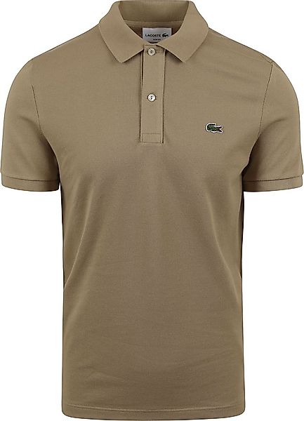 Lacoste Poloshirt Pique Beige - Größe S günstig online kaufen