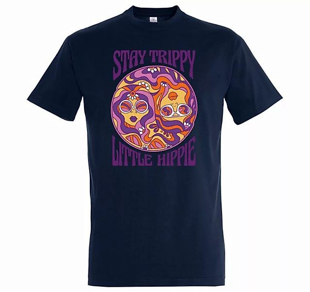 Youth Designz T-Shirt Stay Trippy Little Hippie Herren Shirt mit trendigem günstig online kaufen