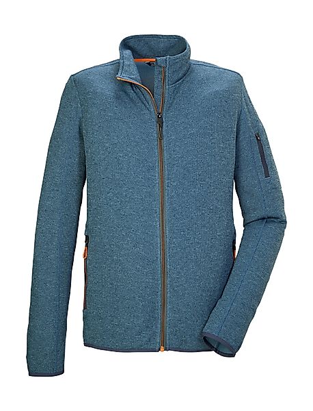 Killtec Strickjacke "KOS 91 MN FLX JCKT", Melange-Optik, Kinnschutz, versch günstig online kaufen