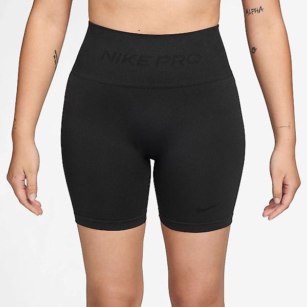 Nike Trainingstights "Nike Pro Seamless Womens Dri-FIT High-Waisted 5" Bike günstig online kaufen