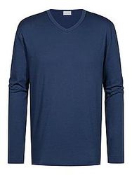 Mey Langarmshirt "Solid Night" T-Shirt aus Interlock-Jersey günstig online kaufen