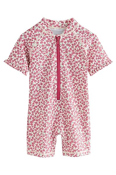 Next Badeanzug Sunsafe-Badeanzug mit Rüschenärmeln (1-St) günstig online kaufen