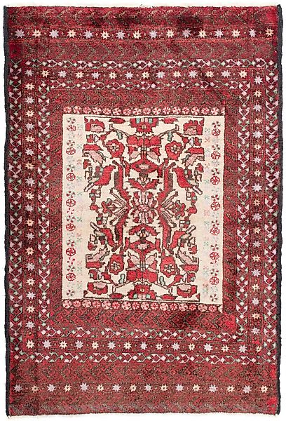 morgenland Orientteppich »Belutsch - 147 x 99 cm - rot«, rechteckig günstig online kaufen