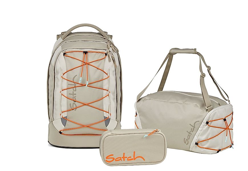 Satch Schulranzen Schulrucksack-Set PACK Crossed Sand günstig online kaufen