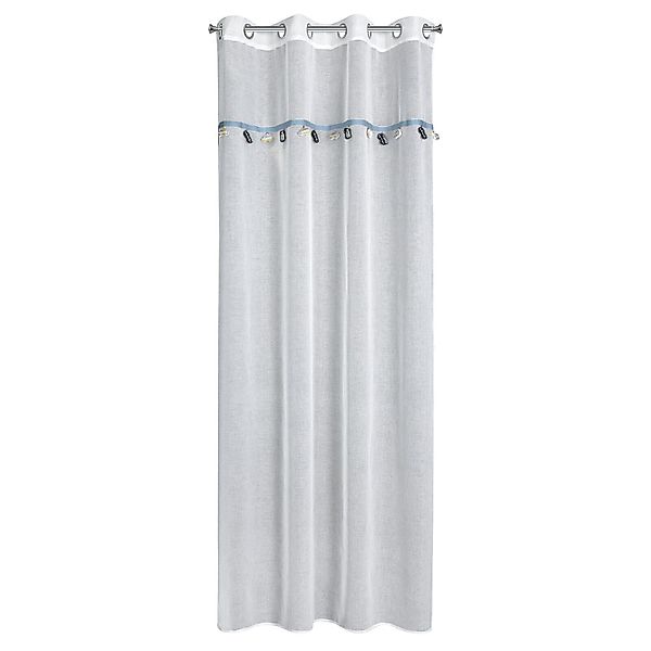 Eurofirany Gardine Kinderzimmer Ösen 140x250 Blumen günstig online kaufen