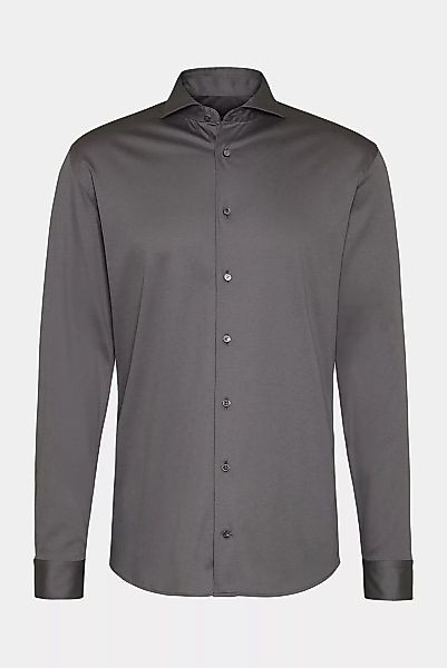 Jersey Hemd mit aus Schweizer Baumwolle Tailor Fit günstig online kaufen