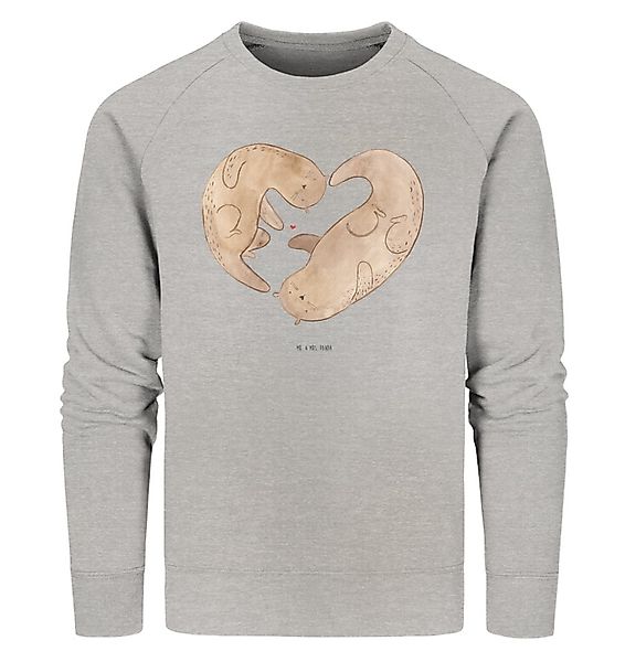 Mr. & Mrs. Panda Longpullover Otter Valentine Größe XL - Heather Grey - Ges günstig online kaufen