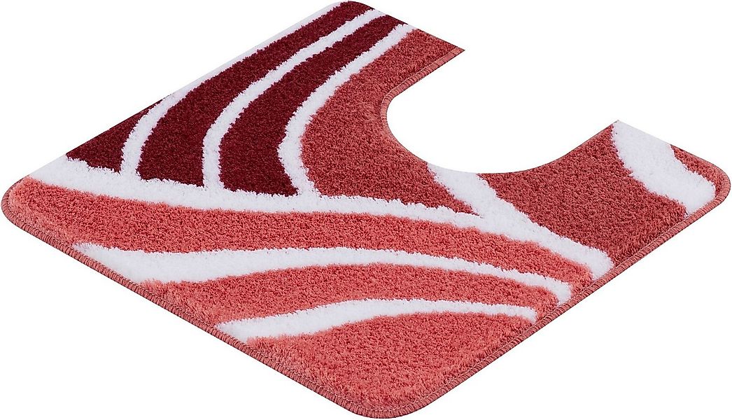 Kleine Wolke Badematte Flame, Höhe 15 mm, rutschhemmend beschichtet, fußbod günstig online kaufen