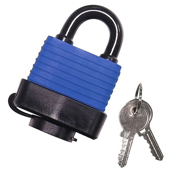 HMF 3505-02 Vorhängeschloss Wetterfest Outdoor Rostfrei 8 x 5 x 3 cm günstig online kaufen