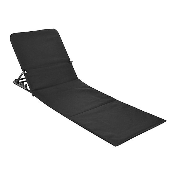 Spetebo Gartenliege Strandmatte mit Rückenlehne, 1 günstig online kaufen