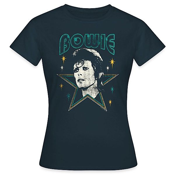 Spreadshirt T-Shirt David Bowie Schriftzug Mit günstig online kaufen