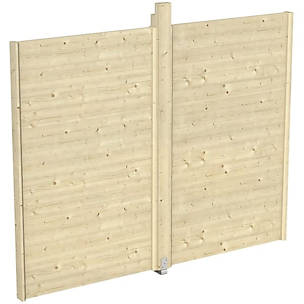 Skan Holz Seitenwand für Pavillon Toulouse unbehandelt 270 cm x 209 cm günstig online kaufen