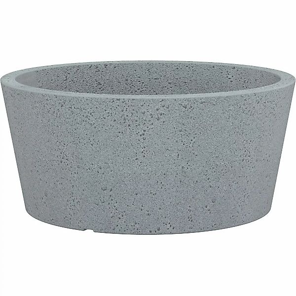 Scheurich Pflanzschale C-Cone Ø 39 cm Stony Grey günstig online kaufen