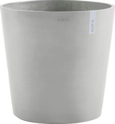 ECOPOTS Blumentopf AMSTERDAM White Grey, BxTxH: günstig online kaufen