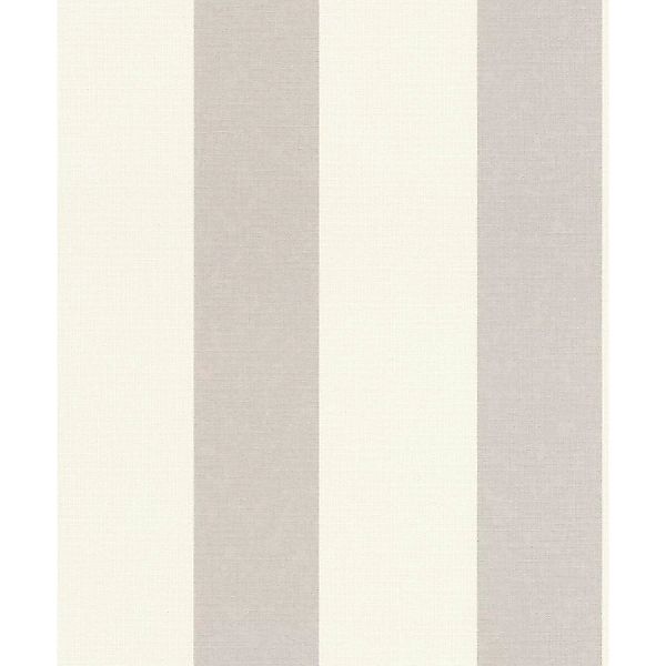 Rasch Vliestapete Florentine III 485424 Streifen Weiß-Grau 10,05x0,53m günstig online kaufen