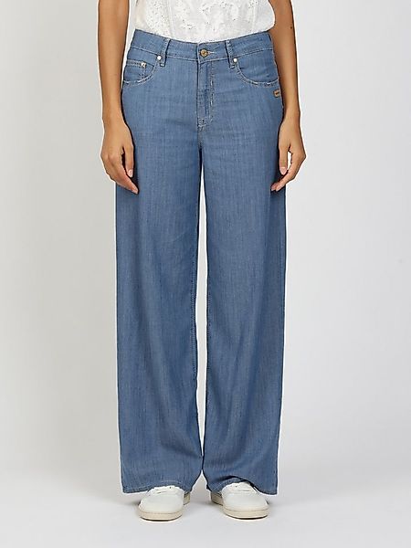 GANG Weite Jeans 94CARLOTTA Light Denim, mit Lyocell günstig online kaufen