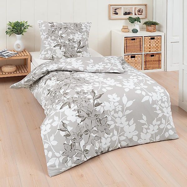 TRAUMSCHLAF Bettwäsche Ellen, Flanell, 2 teilig, günstig online kaufen