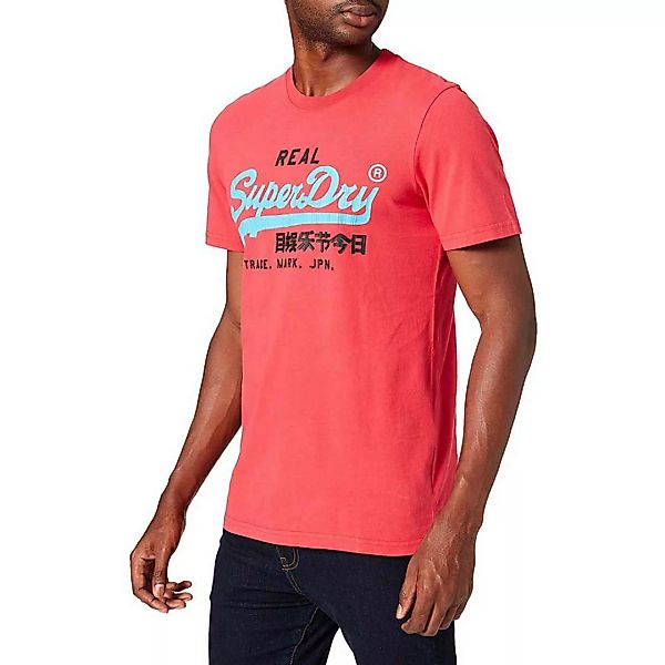 Superdry Vintage Logo Ac Kurzarm T-shirt 2XL Campus Red günstig online kaufen