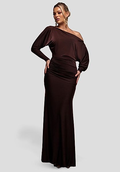 Goddiva Maxikleid Bat Wing Elasticated Side günstig online kaufen