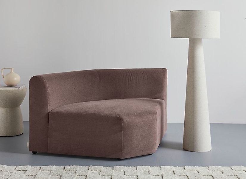 LeGer Home by Lena Gercke Sofa-Eckelement »LYZA mit gerundeter Rückenlehne, günstig online kaufen