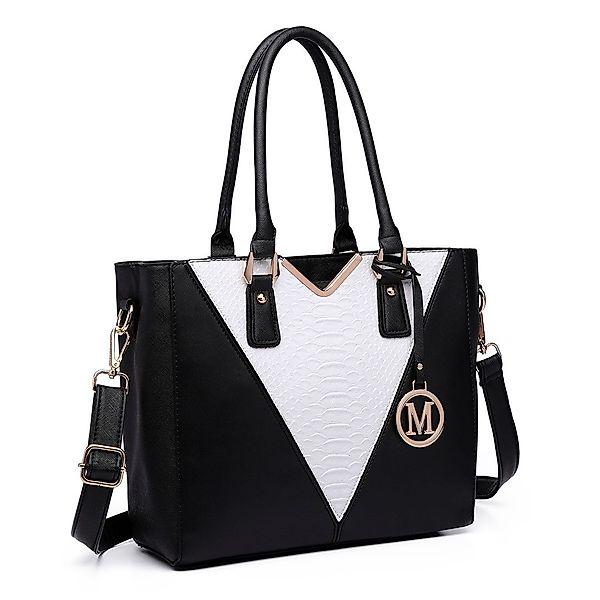 Miss Lulu Handtasche Handtasche Damen V-förmig günstig online kaufen