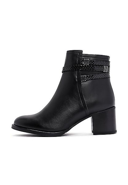 Derimod Absatz-Stiefeletten aus Kunstleder Ankleboots Textilfutter, TPU Soh günstig online kaufen