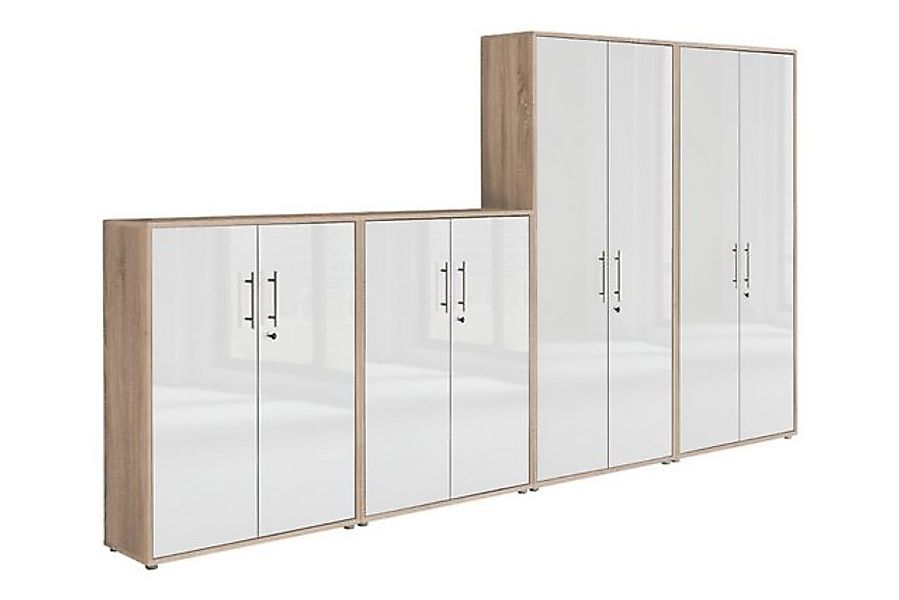 moebel-dich-auf Aktenschrank OFFICE EDITION (Set 54, 2x Aktenschrank niedri günstig online kaufen