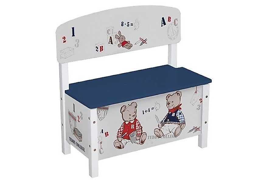 roba® Truhenbank Kindertruhenbank, Teddy College günstig online kaufen