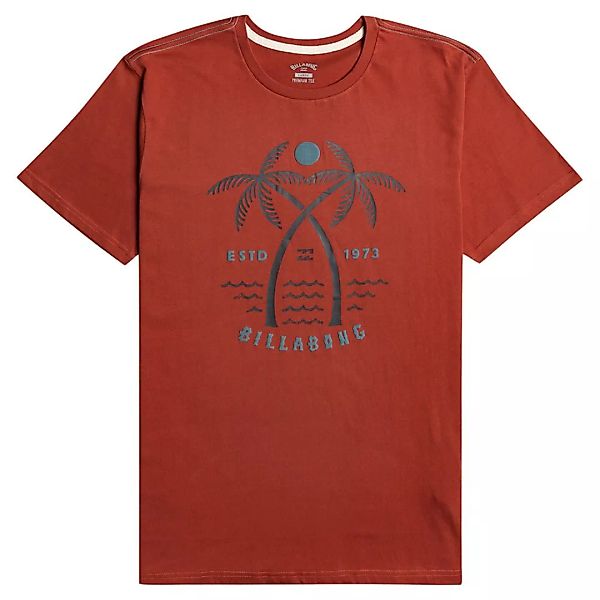 Billabong Double Head Kurzärmeliges T-shirt XL Deep Red günstig online kaufen