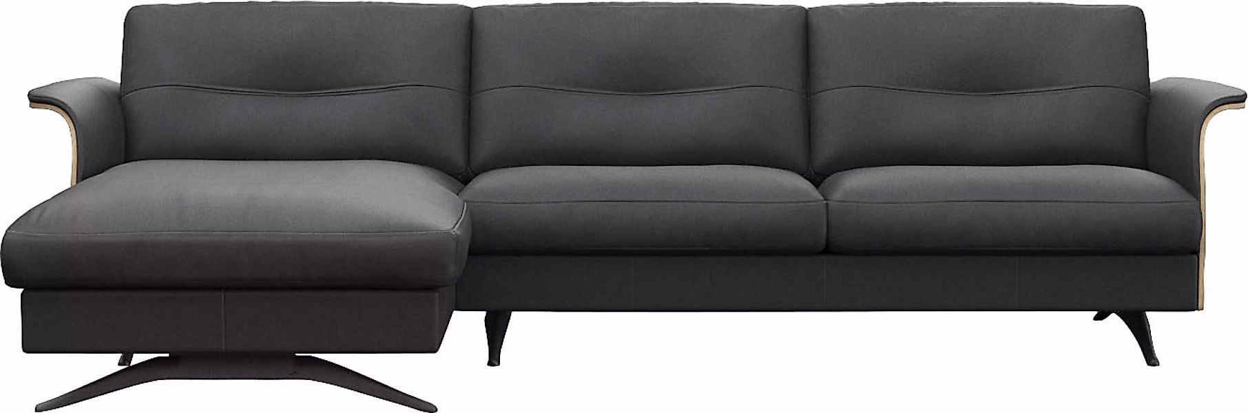 FLEXLUX Ecksofa »Glow, super bequem durch hochwertigem Sitzaufbau mit Feder günstig online kaufen