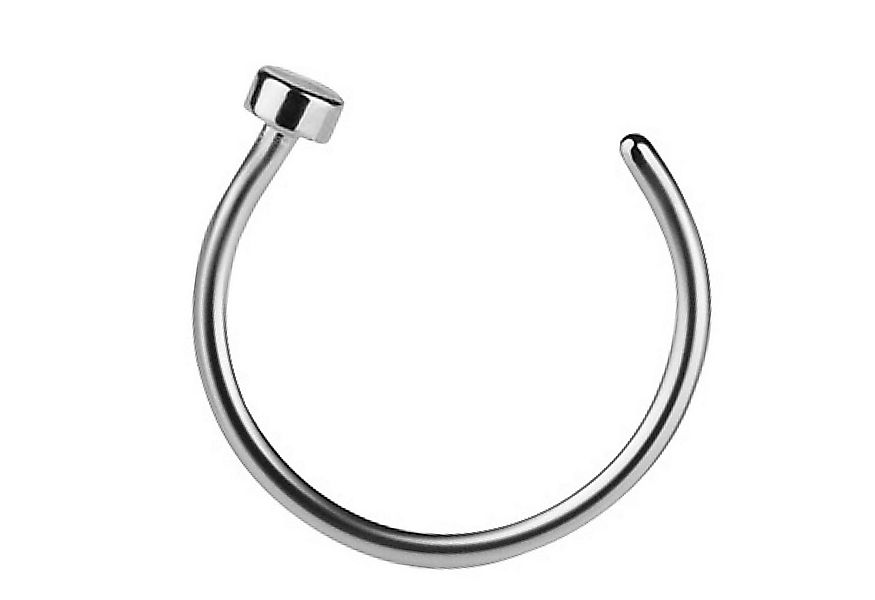 Taffstyle Nasenpiercing Fake Ring Piercing Hoop Septum Lippe Brust Intim, N günstig online kaufen