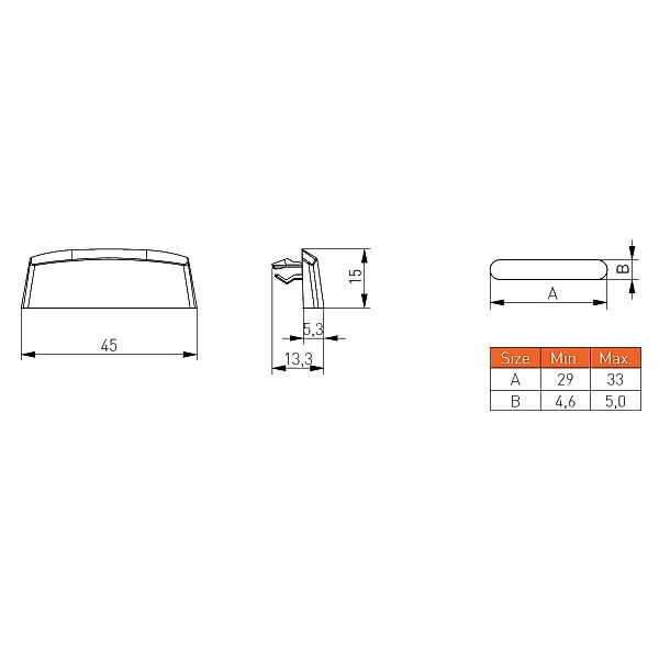 MS Beschläge Fenstergriff 10er Pack 45mm günstig online kaufen