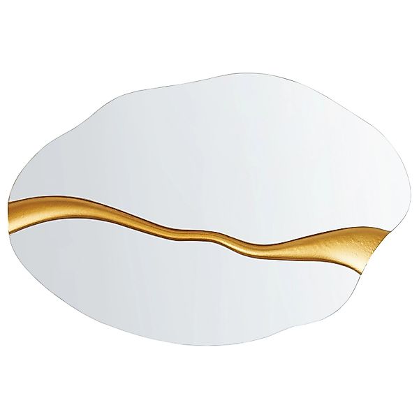 Beliani Wandspiegel POIVRES Gold 4x90x60 günstig online kaufen