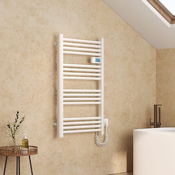 EMKE Elektrischer Badheizkörper 96x54 cm, Handtuchwärmer günstig online kaufen