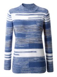 Sieh an! Strickpullover Stehkragenpullover günstig online kaufen