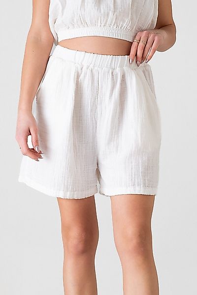 WENOR Shorts Musselin Sommer-Hose, 100 % Baumwolle, günstig online kaufen