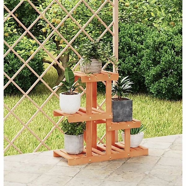 vidaXL Blumenständer Blumenständer 58x25x51 cm Massivholz günstig online kaufen