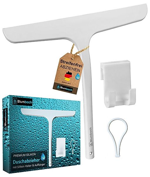 Blumbach Duschabzieher - Silikon Abzieher mit Edelstahlkern, elastisches Wi günstig online kaufen