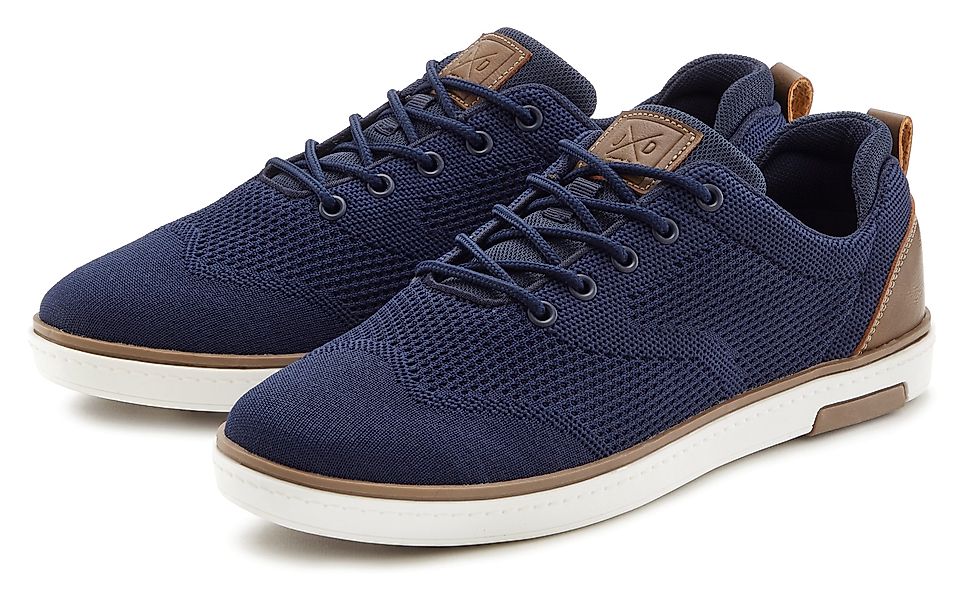 John Devin Schnürschuh Sneaker Mesh-Optik, Freizeitschuh, günstig online kaufen
