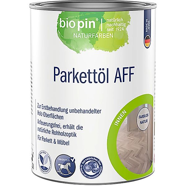 Biopin Parkett-Hartöl AFF Farblos 2,5, günstig online kaufen