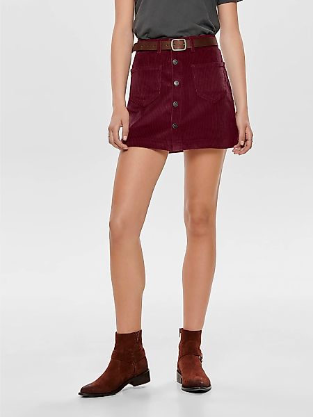 ONLY Minirock "ONLAMAZING HW CORD SKIRT" günstig online kaufen
